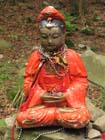 buddha in woods